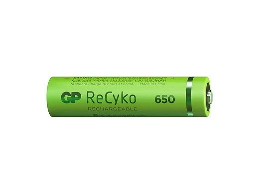 Батерия  2pcs. Gp Recyko 650 Mah R03 AAA