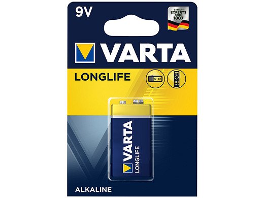 Батерия 9V Long life блистер