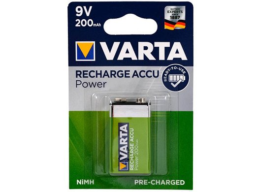 Батерия  9V Ni-MH 200mA Recharge