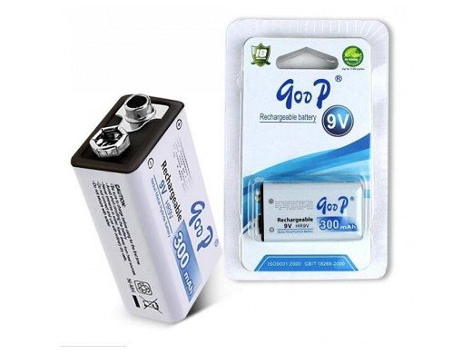 Батерия BP 9V Ni-MH 300mAh Recharge