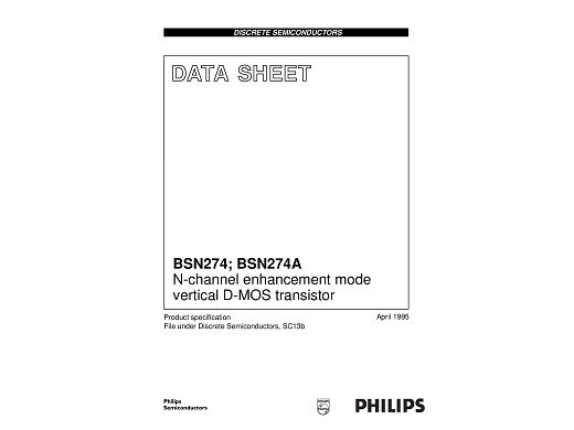 Транзистор BSN274 TO-92