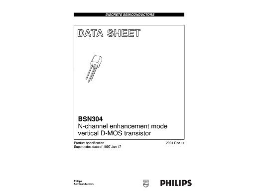 Транзистор BSN304 TO-92