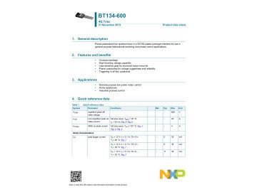 Триак BT134-600B TO-220