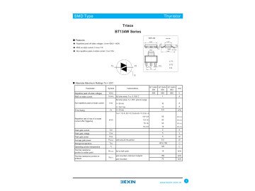 Триак BT134-800B TO-126 SOT-82