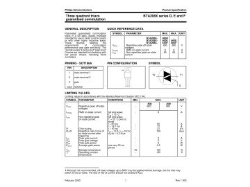 Триак BTA208X-800C TO-220F
