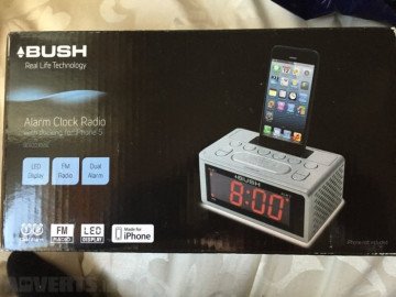 BUSH LIGHTNING Clock Radio BCR2030i5E