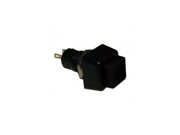 BUTTON M10 Black 2P Hold SMPS15mm