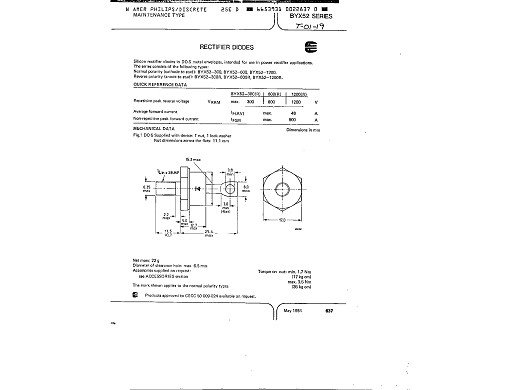 Диод BYX52-1200R