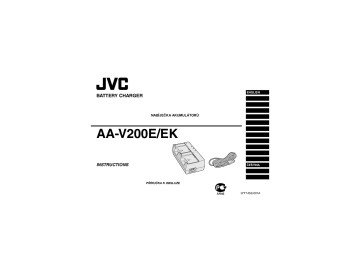 Battery Charger AA-V200E