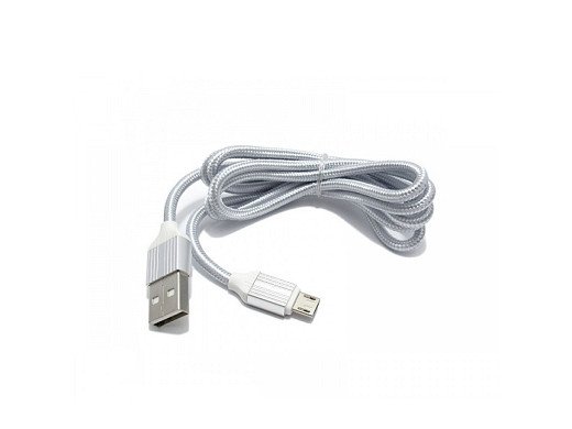 Кабел USB  to TYPE- C Сив 3A
