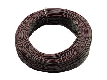 CABLE 2x0.50mm 1m RED/BLACK