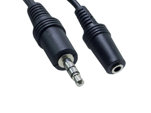 Кабел 1.m 3.5STR .JACK  MALE-3.5STR. JACK FEMALE
