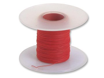 CABLE 30AWG PVDF RED