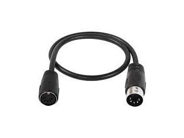 CABLE 5 DIN female- 5 DIN male 180'1.5m