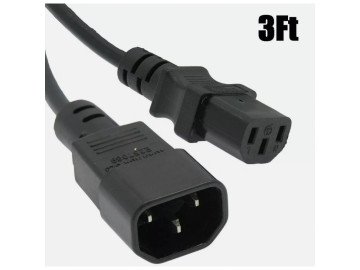 CABLE AC COMP MALE TO AC COMP FEMALE 5m