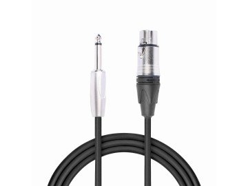 CABLE CANON Female Sock to 6.3mm Mono Jack 10m