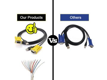 Кабел Dual Parallel USB Print Line +VGA switch