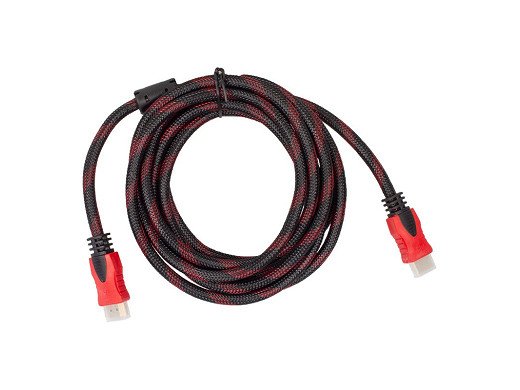 Кабел HDMI to HDMI 3M кутия  с оплетка и ферит