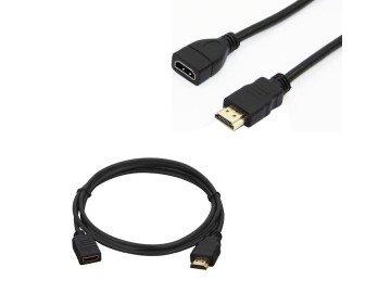 CABLE HDMI-HDMI FEMALE 30cm