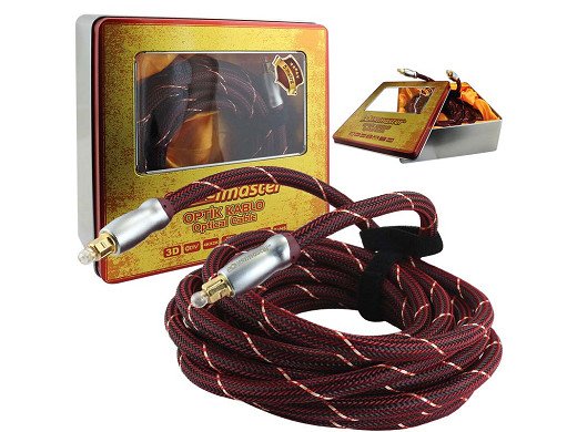 Кабел OPTICAL 5m 3D BOX   Toslink