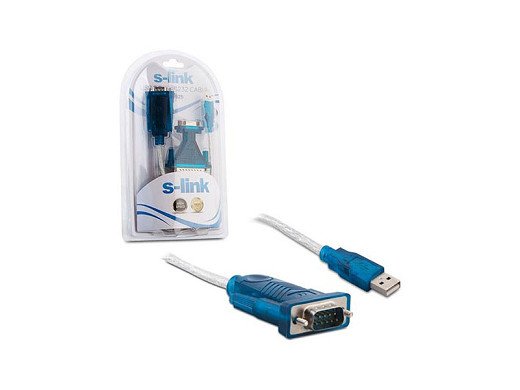 Кабел S-LINK SLX-925 USB TO RS232 2.0