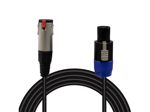 Кабел CABLE SPEAKON MALE TO6.3 STEREO FEMALE 2m