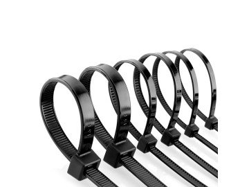 CABLE TIE 3.6X370mm 1pc black