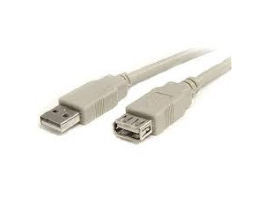 Кабел USB удължител - USB A мъжко - USB A женско 1.5m силиконов