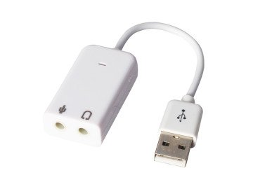 AUDIO ADAPTER  sound 5.1 USB TO 3.5mm Str+ Cable