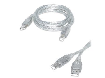 CABLE USB2.0 A USB B  PRINTER 1.5m