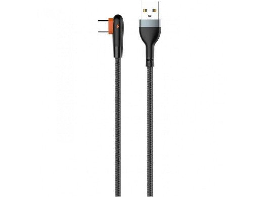 Кабел LS561 2.4A 90 градусов Fast USB към Type-C