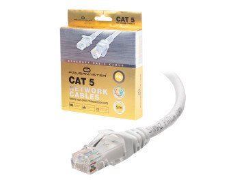 CABLE UTP CAT5 RJ45x2 5m