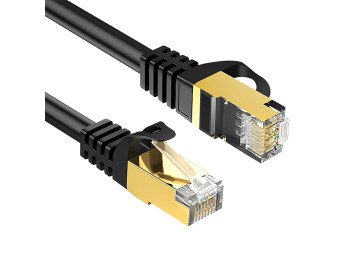 Кабел RG45/RG45 5м Сив