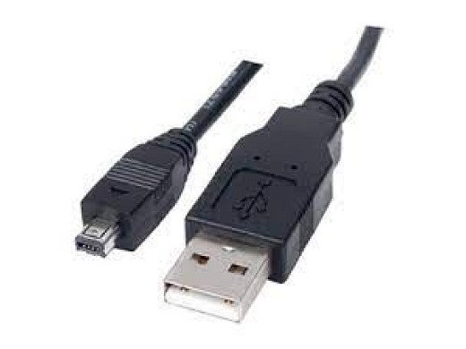 Кабел USB-A 4pin cable mini 2.0HI-SP 1.8m Black