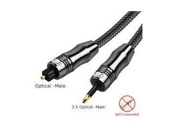 CABLE-626 OPTICAL Toslink and Mini Toslink  3.5mm