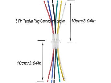 CAR-FH170 6pin pair 14AWG+fuse holder