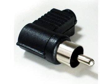 CC-016B RCA Male plug Right Angled