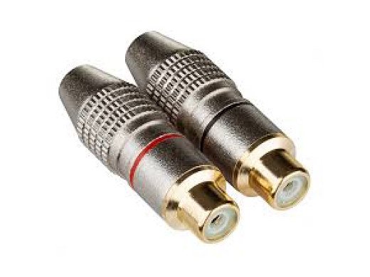 Женски RCA конектор за кабел 2 бр./pcs