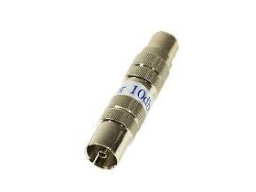 COAX TV адаптер 10dB линеен атенюатор