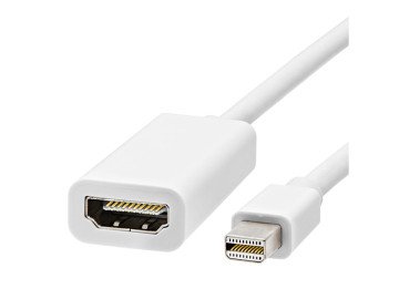 Кабел  МИНИ ПОРТ ЗА ДИСПЛЕЙ МЪЖКИ КЪМ HDMI ЖЕНСКИ