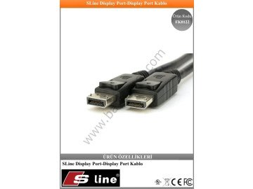 Кабел Displayport to Displayport 1.2m