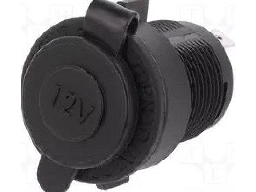 Букса Гнездо за авто-запалка 12V-24V панелно
