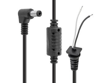 DC Cable For Laptop Adapter 5.5x2.1mm L-type
