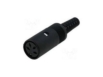 DC-018 SOCKET 4 DIN  Female