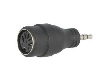 DIN 5pin socket- Jack 3.5mm plug