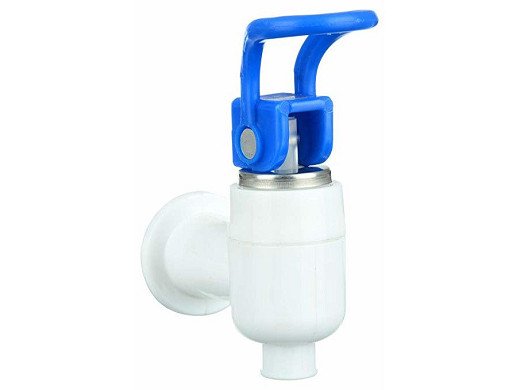 Кранче с горно натискане и вътрешна  резба  (синьо)