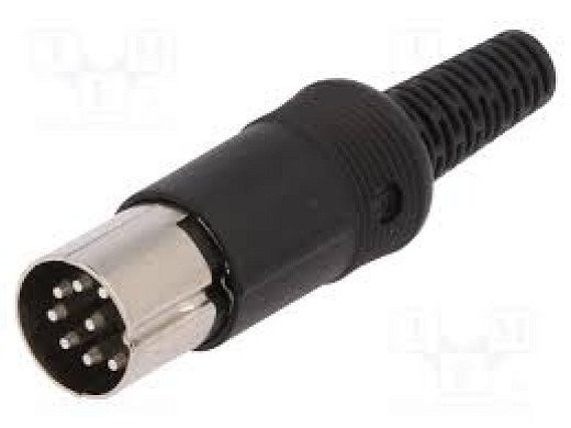 Букса 8p DIN PLUG dnc-008
