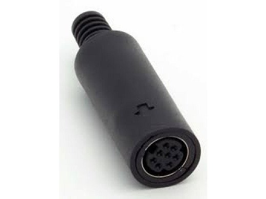Букса DIN-8  женска DNC-108