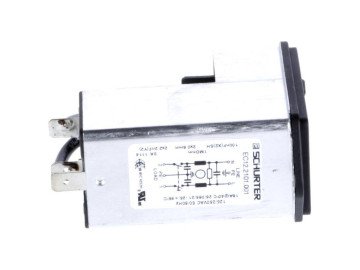 Конектор: захранващ AC мъжки EC12.2101.001