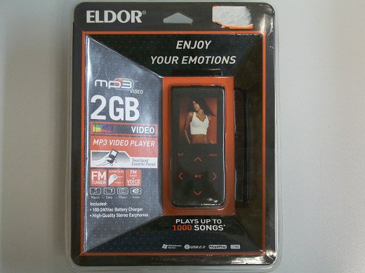 EI004001 MP3 VIDEO PLAYER 2GB
